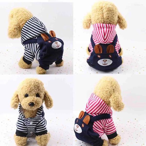 Disfraz de cachorro de ropa para perros Teddy Modelas de otoño e invierno Cabina de gato Pet Clothing Lindo oso lindo