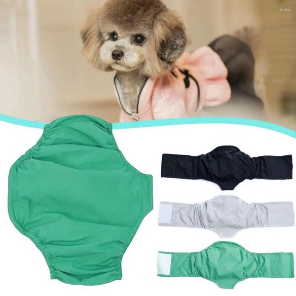 Ropa para perros Cachorro Pañal Transpirable Reutilizable Pantalones Fisiológicos Pet Anti-Acoso Pañal para perros masculinos