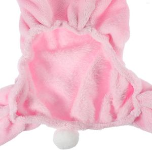 Hondenkleding Puppy-outfits Huisdierenkostuum Fleece met capuchon Kerstmis Halloween Aankleden Warme kleding Kat