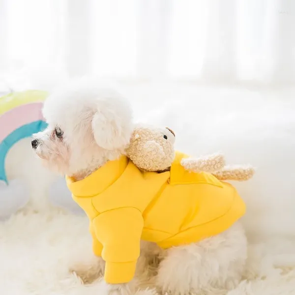 Vêtements pour chien chiot vêtements d'animaux de compagnie pull chaud chemise chats en peluche chihuahua manteau d'hiver automne en dogy