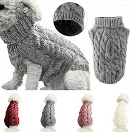 Hondenkleding puppy truien honden katten winter zachte warme kleding voor kleine middelgrote coltrui vest Yorkie jas sueter para perro