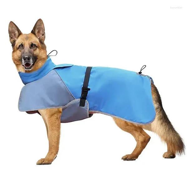 Veste de pluie de vêtements pour chiens poncho imperméable animal de santé pour animaux de compagnie pour chiens de grande taille moyenne fournit des produits accessoires