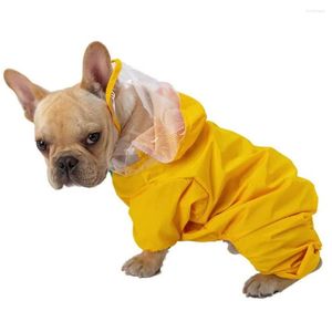 Vêtements pour chiens Imperméable pour chiens Golden Retriever Husky Réfléchissant Imperméable Vêtements pour animaux de compagnie Fournisseur de correspondance des couleurs