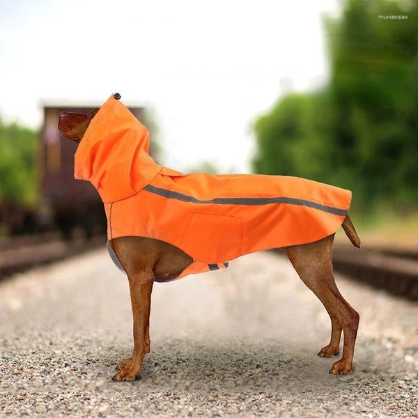 Ropa para perros impermeable chaleco de capa simple ropa impermeable suministros para mascotas de mascot