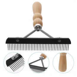 Hondenkleding Rake Comb Pet Hair Grooming Single Row Removal Tool