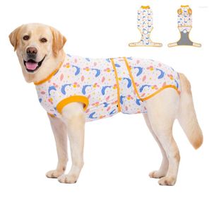 Hondenkleding Herstelpak voor honden na het voorkomen van likken Huisdiershirt Grote buikwonden Verbandkleding