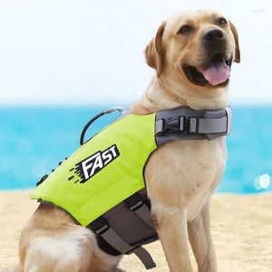 Hondenkleding Reflecterend reddingsvest Pet Floatation Veiligheid Vest voor grote honden Kleine surfen Zwemmen Zomerkleding met handvat