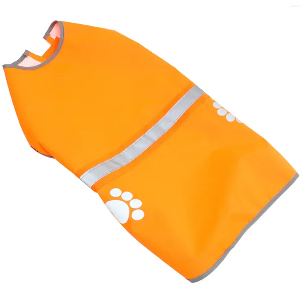 Vestimenta reflectante de ropa para perros ropa fluorescente de alta visibilidad para mascotas