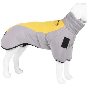 Vêtements de chien réfléchissant chaud manteau de charge vêtements pour animaux de compagnie pour moyen grand veste d'hiver gilet imperméable Labrador costume d'extérieur