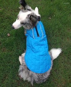 Hondenkledingomkeerbaar jas voor gewatteerde kledingkleding Coat Reflecterende waterdichte kleding Kleine medium grote winter Outdoor