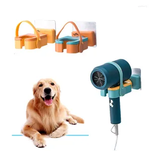 Hondenkleding roteerbare haardrogerhouder voor honden en kattenwand schoonheid staande verzorging accessoires huisdier badblazer ondersteuning 1 stks