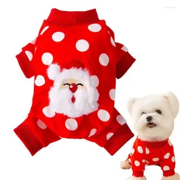 Ropa de perro Santa Claus ropa Vacunda de japones de gato de cachorros Juques de mono