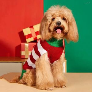 Ropa para perros santa claus suéter de mascota árbol de Navidad festivo suéteres para perros gatos cachorros cálidos