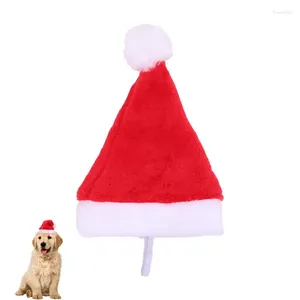 Hondenkleding Kerstman Hoed draagbaar kerstdier herbruikbare kattenhoeden multifunctioneel kostuum voor puppykitten benodigdheden