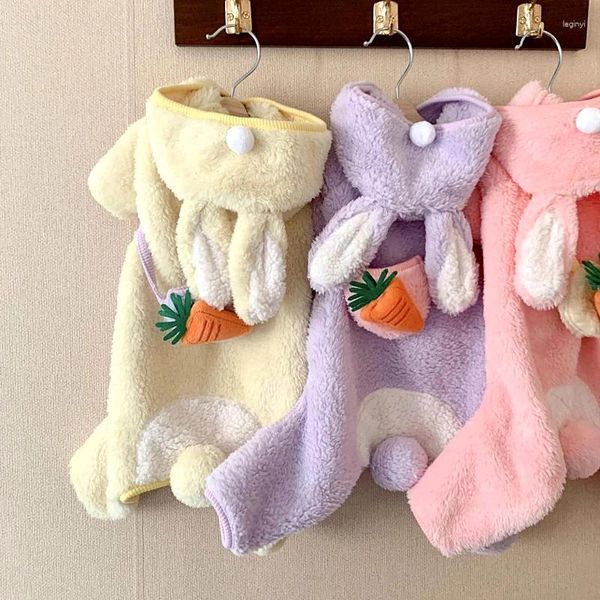 Vêtements pour chiens Schnauzer Carrot Body pour animaux de compagnie à quatre pattes polaire vêtements chauds hiver Teddy pull chiot vêtements de couleur unie