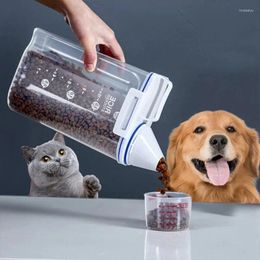 Ropa para perros Sello Almacenamiento de alimentos Cubo Tanque de granos para mascotas Cocina Caja de arroz Gato Sellado Jar Accesorios