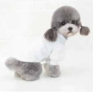 Vêtements pour chiens chemise printemps été vêtements pour animaux de compagnie pyjamas T-shirt manteau Yorkie Costume caniche Bichon poméranie tenue