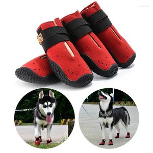 Chaussures de vêtements pour chiens pour sports de montagne, semelles en PVC imperméables et réfléchissantes, parfaites petites, moyennes et grandes