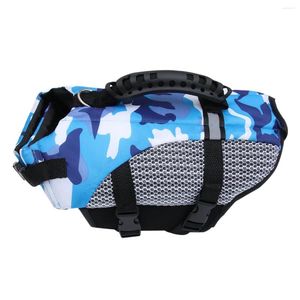 Taille des vêtements pour chien Ajustement conservateur de vie durable Vest Buoyant Lifesaver S (bleu) Veste-sauvegarde des vêtements de sauvetage