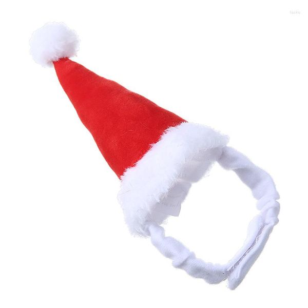 Ropa para perros Animales pequeños Mascota Papá Noel Sombrero Hamster Guinea Pig Ratas Gorro de Navidad Ardilla Decoraciones de disfraces