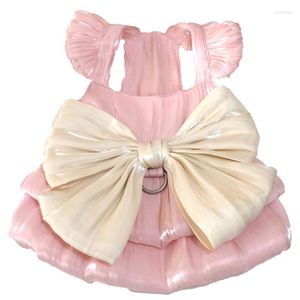 Vêtements pour chiens Petit Costume Robes Chat Chihuahua Doggy Chiot Vêtements Jupe Yorkies Poméranie Shih Tzu Maltese Caniche Vêtements Pour Animaux De Compagnie XS