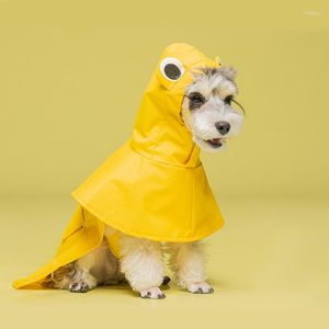 Vêtements pour chiens petits chiens imperméable Costume imperméable quatre couleurs Six tailles adaptées aux queues de race moyenne et grande pipi