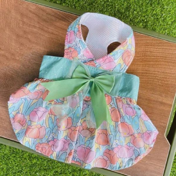 Ropa para perros Vestido pequeño Verano Gato Cachorro Perrito Disfraz Chihuahua Yorkshire Pomerania Ropa Maltés Bichon Poodle Schnauzer Ropa