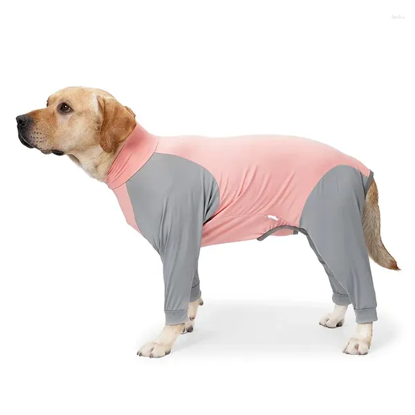 Ropa para perros ropa pequeña grande xxxl cachorro anti -cabello pérdida de recuperación postoperatoria pijama 4 piernas medianos medianos big martos de mascotas