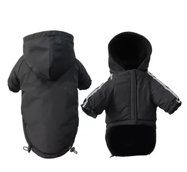 Vêtements pour chiens Doux et chauds Sweat à capuche pour chien Designer Doggy Face Pull pour animal domestique Manteau d'hiver Veste Vêtements pour temps froid pour bouledogue français Petit Moyen Grand