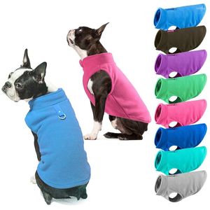 Vêtements pour chiens doux polaire vêtements pour animaux de compagnie Chihuahua carlin gilet vêtements chiens veste automne hiver manteau tenue pour petits chats moyens