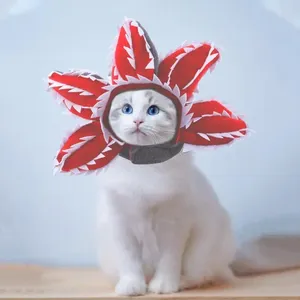Vêtements pour chiens moelleux moelleux chapeau chat chat polyvalent