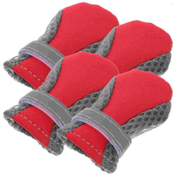 Vêtements pour chiens Chaussures à semelles souples Bottes Chihuahua Antidérapant Anti-sale Pieds Extérieur Épaissi Convient aux chatons Pratique Pet