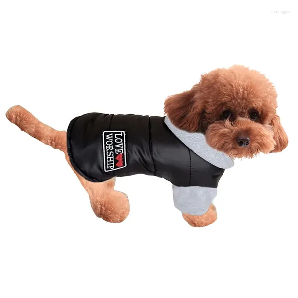 Diseño deportivo de ropa para perros ropa de mascotas de invierno otoño de la UE chaquetas de algodón tibio ropa de cachorro para perros medianos pequeños perros medianos