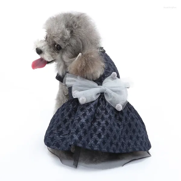 Vêtements pour chiens printemps d'été princesse animale robe pour chiens petits petits chiots chat animal tutu de mariage de jupe de jupe