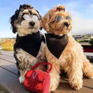 Ropa para perros Estilo Pet Hangbag Juguete Suave Peluche Cachorro Masticar Juguetes Divertido Juego Sonido Lienzo Durabilidad Animal Mascotas Productos ZLT02