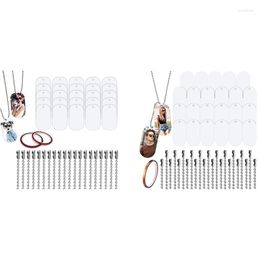 Hondenkleding sublimatie blanco aluminium tag stempel metalen hangers gepersonaliseerd