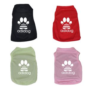Hundebekleidung, Sommer-Designer-Hundekleidung für kleine große Hunde, Welpen, Katzen, dünne, atmungsaktive Weste, T-Shirt, Haustierkleidung, Hundekostüme, Hundezubehör 230625