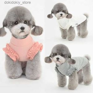 Appareils pour chiens Summer des vêtements de chemise Chihuahua Yorkshire Clothin Puppy tenue Pomeranian Poodle Bichon Schnauzer Come New Pet Products L49