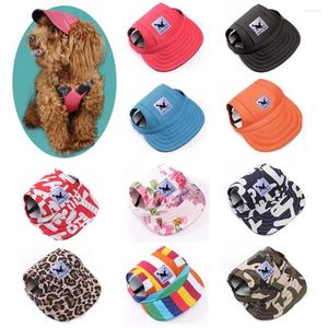 Ropa para perros Sombrero de verano Gorra de béisbol para mascotas Sombreros de protección solar al aire libre Sol transpirable para perros Accesorios para gatos