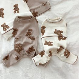 Vêtements pour chiens été vêtements décontractés pour animaux de compagnie vêtements pour chiots caniche Teddy Bichon chat poméranien Yorkshire Terrier Schnauzer petits chiens vêtements