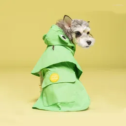 Vêtements de chien Vêtements d'été pour animaux de compagnie Mignon imperméable de poche pour petits chiens moyens manteau de pluie Yorkshire Chihuahua vêtements de plein air Ropa Perro