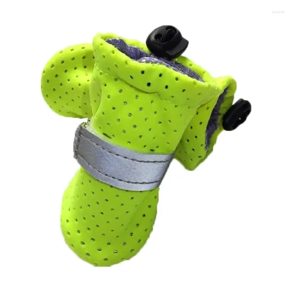 Ropa para perros zapatos de mascotas impermeables para perros pequeños botas no deslizantes calcetines reflectantes calcetines suaves chihuahua York suministros de peluche