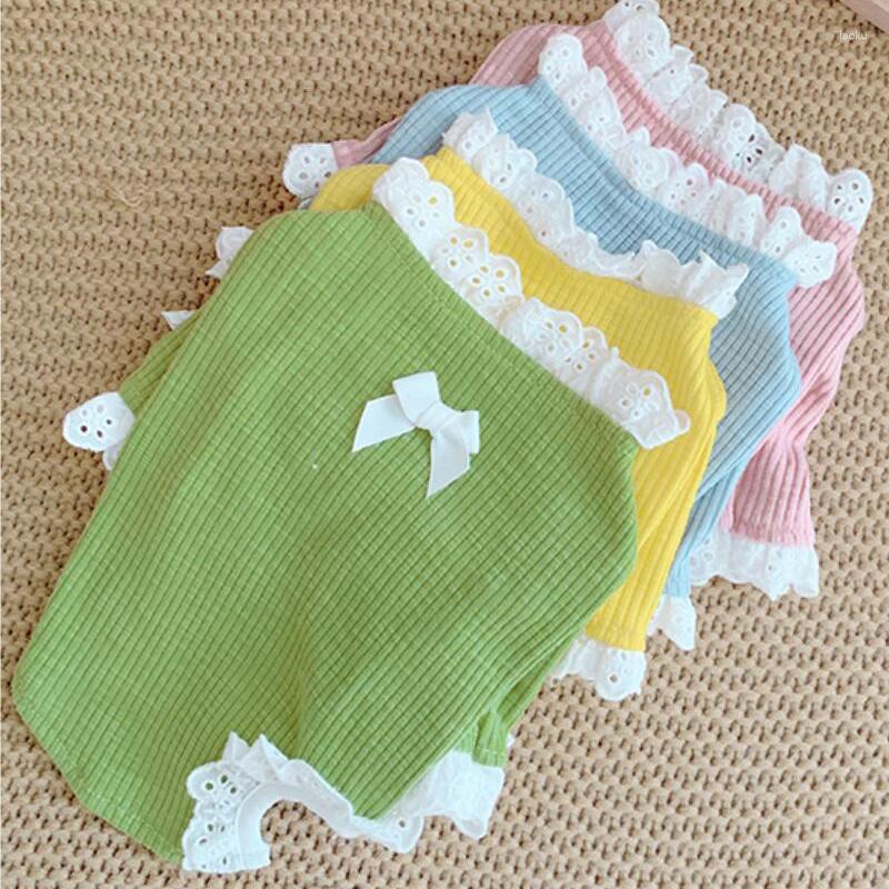 Dog Apparel Summer Shirt Cat Puppy Clothing Coat Chihuahua Yorkies For Small Medium Dogs Outfit Pomeranian Pet Clothes XS