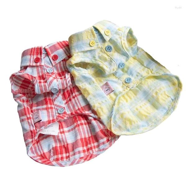 Vêtements pour chiens Chemise d'été Vêtements Chiot Petits vêtements Chihuahua York Poméranie Caniche maltais Tenue Mode Manteau pour animaux de compagnie