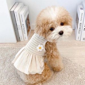 Vêtements pour chiens Gilet d'été Mignon Slip Robe Hawaiian Beach Style Vêtements pour animaux de compagnie pour petits chiens Chiot Teddy Chihuahua Schnauzer