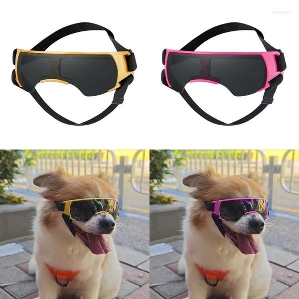 Lunettes de soleil pour chiens Cat pour animaux de compagnie Ski aux lunettes Reflection Eye Wear Lune pour petits accessoires de sport