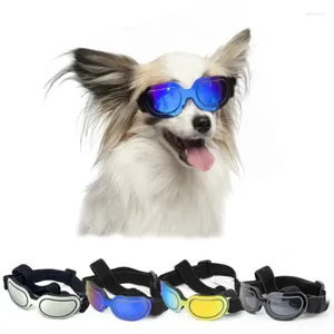 Hondenkleding zonnebril voor kleine grote honden UV -bescherming Petglazen opvouwbare bril met bril oogslijtage