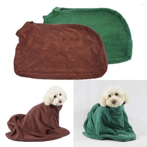 Ropa para perros Saco de dormir súper absorbente Trate a un amigo peludo para un sueño cómodo Cremallera suave y resistente