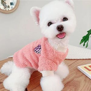 Pulls de vêtements pour chiens pour petits chiens Vêtements de chiot chaud hiver