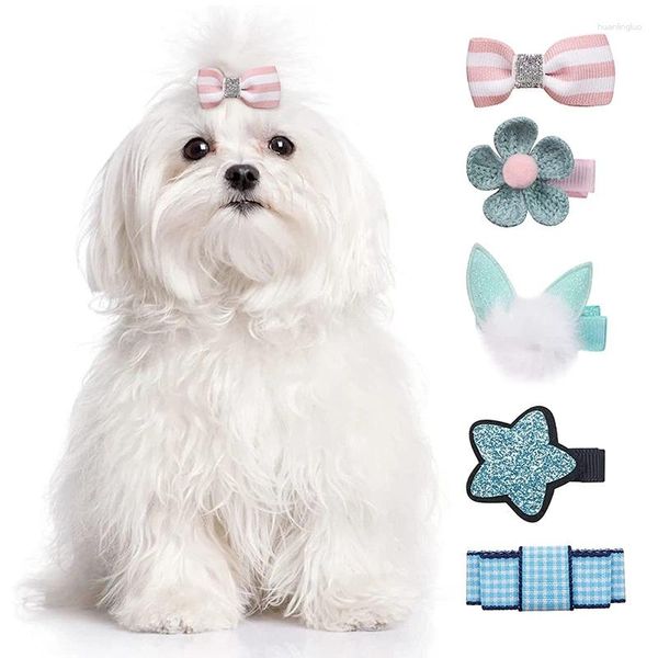 Ropa para perros Arcos para el cabello dulce Accesorios para el cuidado del gato Clip de cocodrilo Lindo Sombrero para mascotas Accesorios Para Gatos